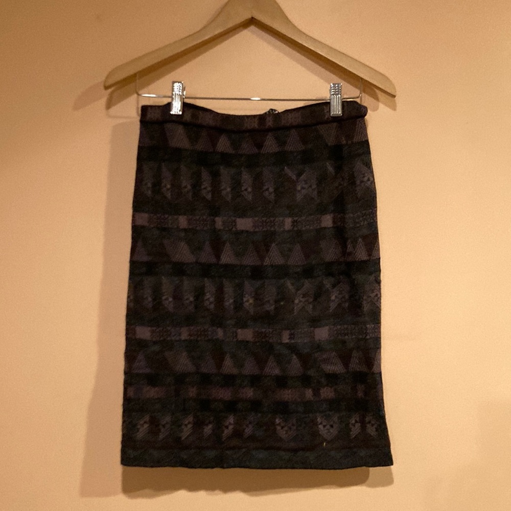 Peruvian connection knit skirt